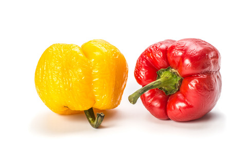 dried sweet pepperの写真素材