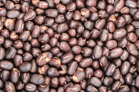 food background of boiled red bean