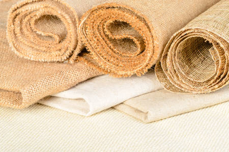 fabric of linenの写真素材