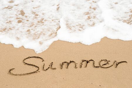writing on the sand