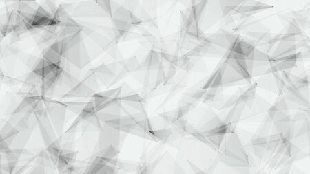 lines and dots technology futuristic Network plexus Abstract background animation 3d render
