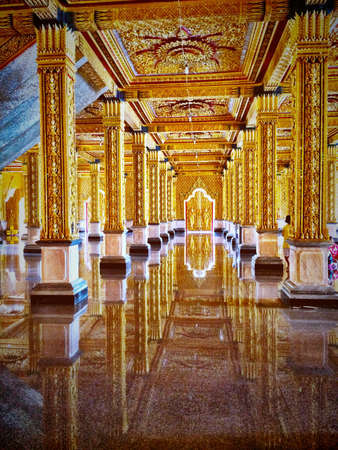 The Gold Vihara, Thailandの素材