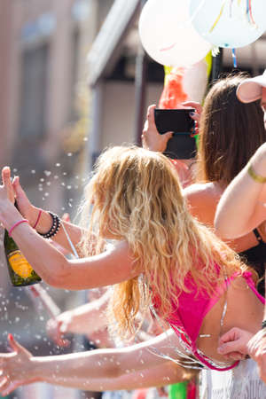  Celebrating Christopher Street Day 2013 in Stuttgartのeditorial素材