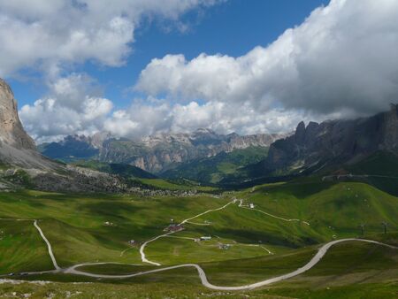 alps mountain landscapeの写真素材