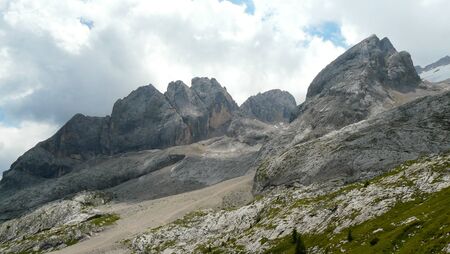 Dolomites Alps - Marmolada Landscapeの写真素材