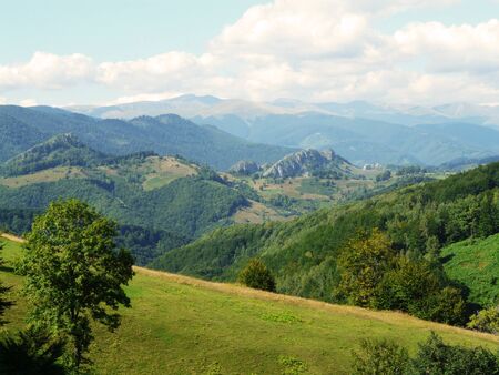 Beautiful Hills - Romaniaの写真素材