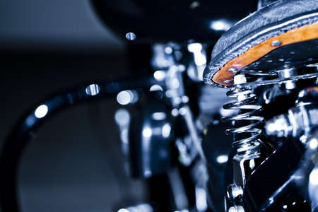 motorbike seat and spring