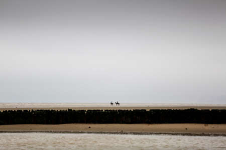 Beach or about the beach, water, sand, dunes, Camber sands.