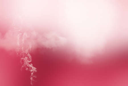 Pink wipe smoke cloud. Abstract mystic freeze motion diffusion background.の写真素材