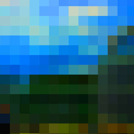 Unique Design Abstract Digital Pixel Noise Glitch Error Video Damage
