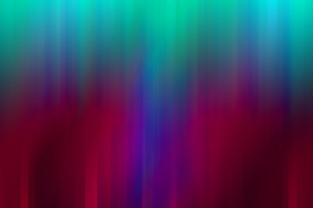 Aurora Borealis abstract background, northern lights in polar sky illustration, natural phenomenon.の写真素材