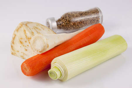 Popular vegetables for tasty and healthy dinnerの写真素材