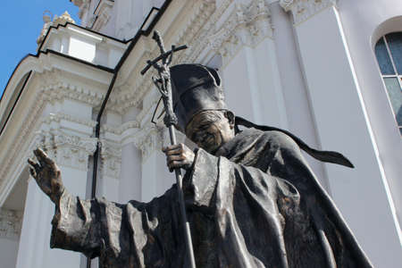 Wadowice - town od John Paul the secondの写真素材