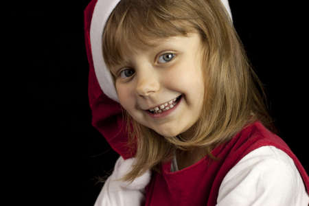 Small Santa Clause for Christmasの写真素材