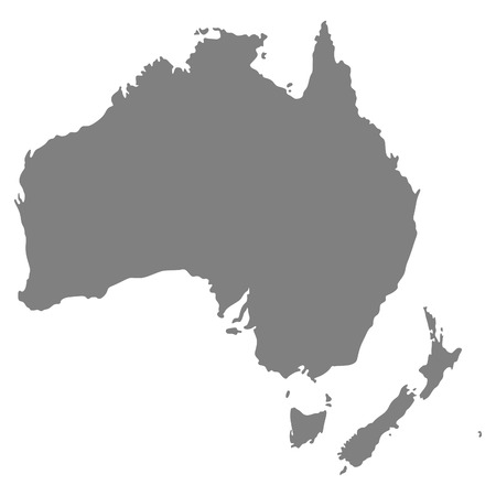 Australia Continentのイラスト素材