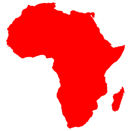 map of Africaのイラスト素材