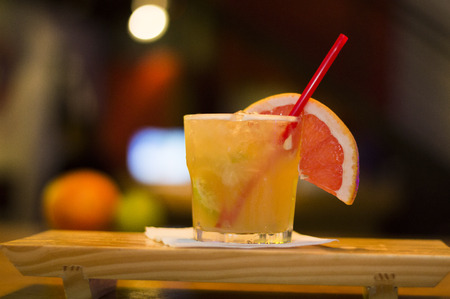 cocktail barの写真素材