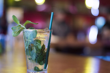 cocktail barの写真素材