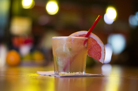 cocktail barの写真素材