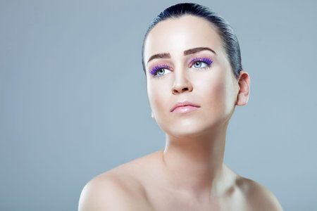 Beauty portrait of young woman