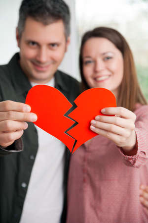 Young couple in loveの写真素材