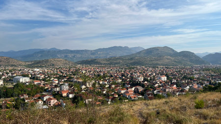 View of the Podgoricaの写真素材