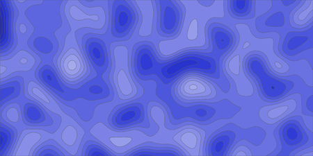Background blue topographic concept. Vector illustration.のイラスト素材