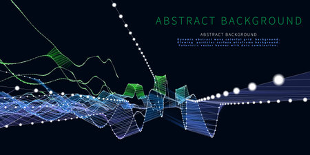 Abstract analytical background with polygonal grid  analyze.  Analytics algorithms data. Big data....