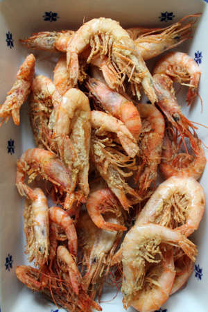 Homemade shrimp の写真素材