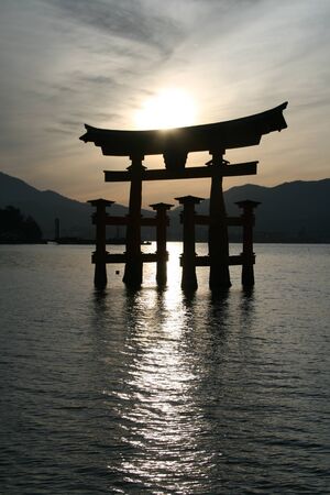 Torii gateの写真素材