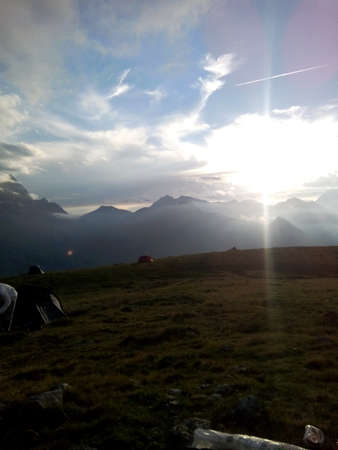 Against day on the mountainsのeditorial素材