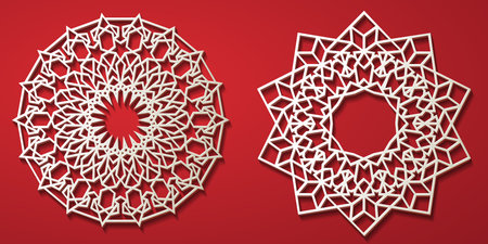 arabic islamic pattern for decorative design. Islamic decorative background. Retro design banner....