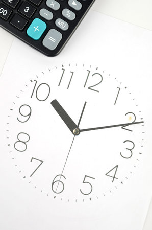 Calculator and clock face