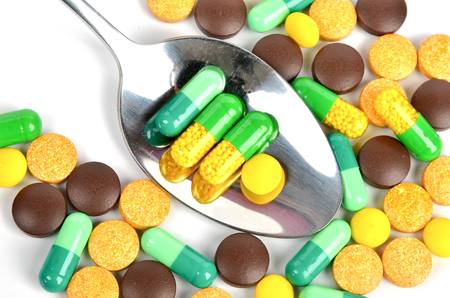 Take medicineの写真素材