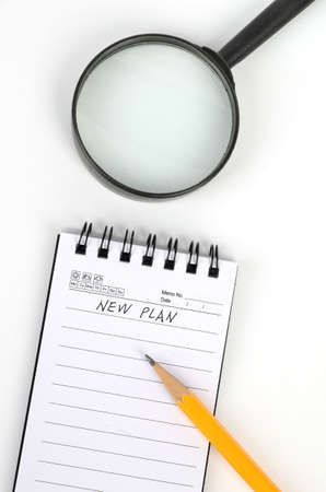 New plan conceptの写真素材