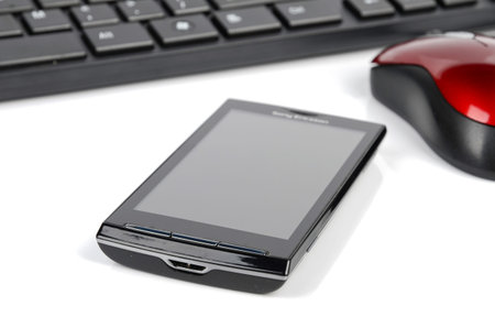 Smart phone and keyboard