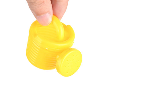 Toy watering canの写真素材