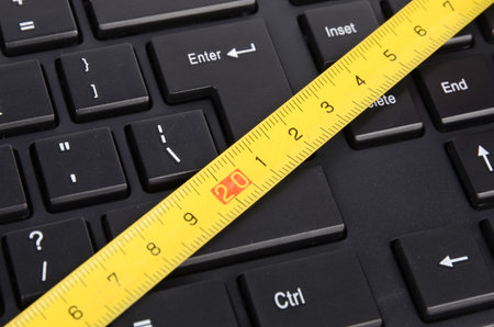Steel tape and keyboard