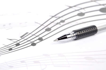 Musicの写真素材