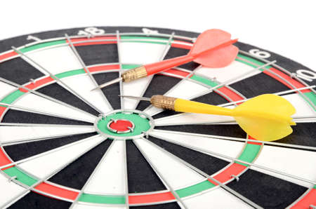 Dart and targetの写真素材