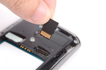 Memory card and cellphone