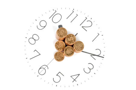 Time is moneyの写真素材