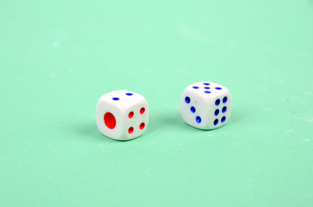 Close up of dice