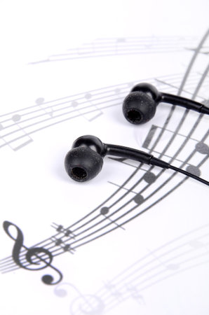 Musicの写真素材