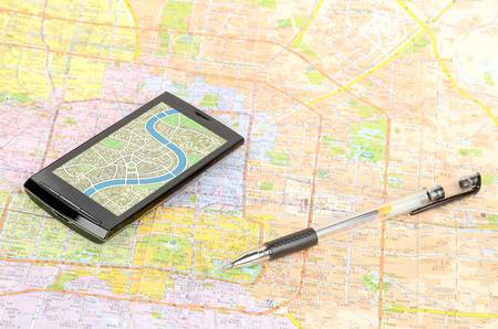 GPSのeditorial素材