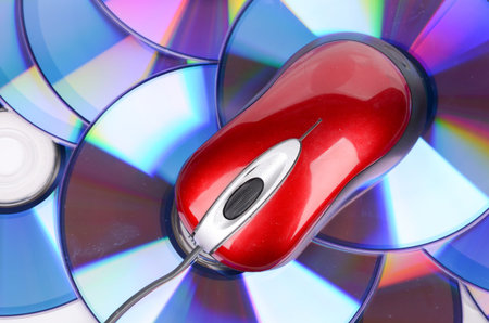 Computer mouse and DVD