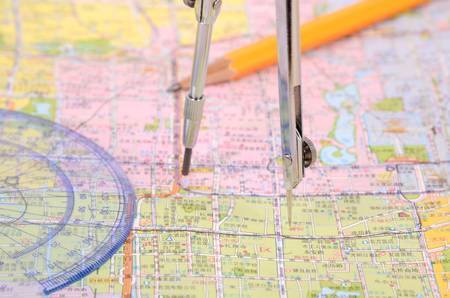 Plotting on a mapのeditorial素材