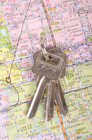 Map and keyのeditorial素材