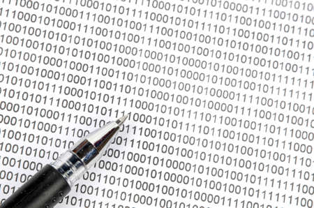 Binary codeの写真素材