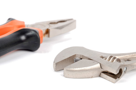 Spanner and pliers